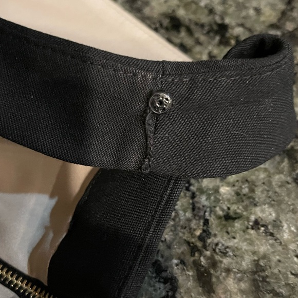 🔥🖤Ann Taylor sleeveless two tone size 12 tan/black dress. QUALITY! NWT - Picture 6 of 6